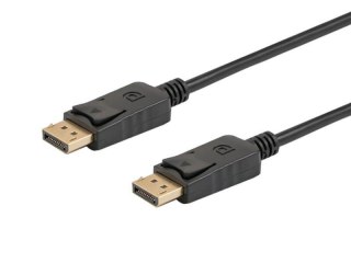 Kabel DisplayPort (M) - DisplayPort (M) v1.2 2m, CL-136 Savio