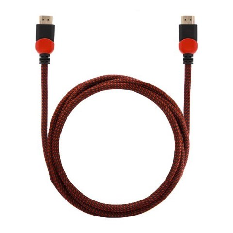 Kabel HDMI 2.0 czerwono-czarny 3 m, GCL-04 Savio