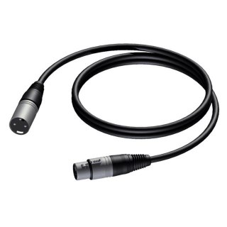 Kabel XLR Męski - XLR Żeński 1.5 m - CLA901/1.5 PROCAB