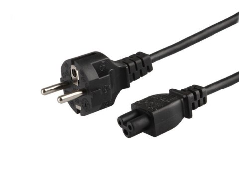 Kabel zasilający koniczynka 3x0.75mm2, 1,8m, CL-81 Savio