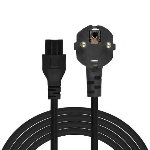 Kabel zasilający koniczynka, 3m, CL-158 Savio