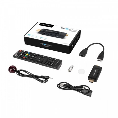 Mini Tuner DVB-T2 HEVC H.265 HDMI Kruger & Matz