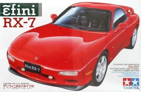 Model plastikowy Efini RX-7+ 1/24 Tamiya Model plastikowy Efini RX-7+ 1/24 Tamiya