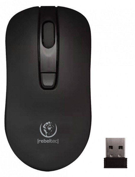 Mysz bezprzewodowa Rebeltec STAR black 800/1000/1600 DPI Rebeltec Mysz bezprzewodowa Rebeltec STAR black 800/1000/1600 DPI Rebeltec