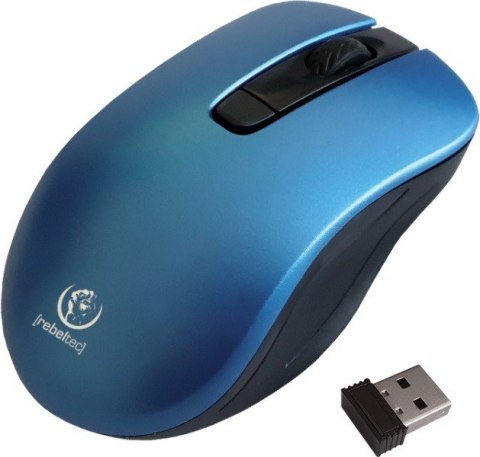 Mysz bezprzewodowa Rebeltec STAR blue 800/1000/1600 DPI Rebeltec Mysz bezprzewodowa Rebeltec STAR blue 800/1000/1600 DPI Rebeltec