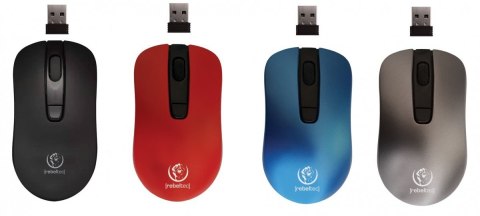 Mysz bezprzewodowa Rebeltec STAR red 800/1000/1600 DPI Rebeltec Mysz bezprzewodowa Rebeltec STAR red 800/1000/1600 DPI Rebeltec