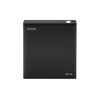Zewnętrzny napęd - nagrywarka typu SLIM CD/DVD R/RW - USB SAVIO AK-43 Savio