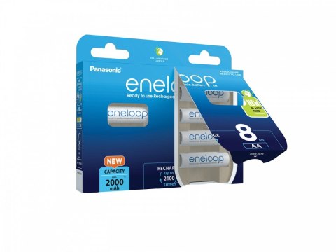 Akumulator Eneloop AA 2000 mAh 8 sztuk Panasonic