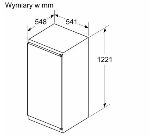 Chłodziarka KIR41NSE0 Bosch Chłodziarka KIR41NSE0 Bosch