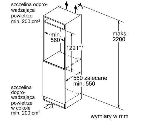 Chłodziarka KIR41NSE0 Bosch Chłodziarka KIR41NSE0 Bosch