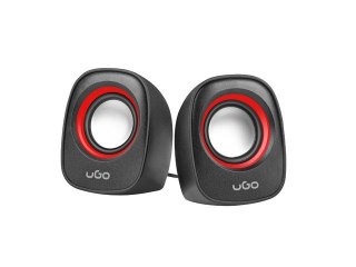 Głośniki 2.0 Tamu S100 Czerwone UGo