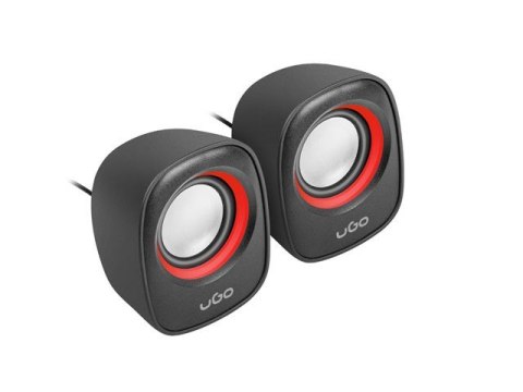 Głośniki 2.0 Tamu S100 Czerwone UGo