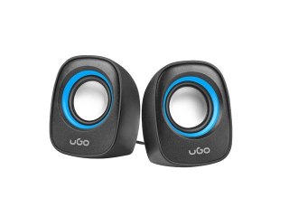 Głośniki 2.0 Tamu S100 Niebieskie UGo