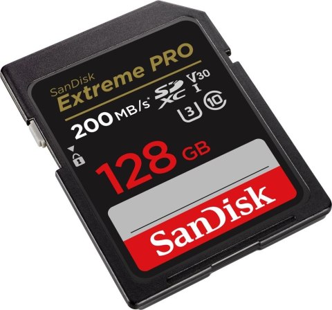 Karta pamięci Extreme Pro SDXC 128GB 200/90 MB/s V30 UHS-I U3 SanDisk