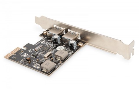 Kontroler USB 3.0 PCIe, 2x USB 3.0, Low Profile, Chipset UPD720202 Digitus