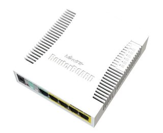 Przełącznik 5xGbE 1xSFP CSS106-1G-4P-1S MikroTik