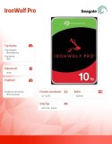 Dysk IronWolfPro 10TB 3.5 256MB ST10000NT001 Seagate