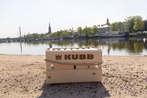 Gra Kubb w kartonowym opakowaniu Tactic