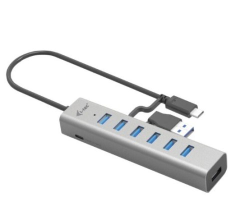 Hub USB-C Charging Metal HUB 7 Port I-tec Hub USB-C Charging Metal HUB 7 Port I-tec