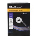 Kabel sieciowy/skrętka UTP | CAT6 | 305m Qoltec