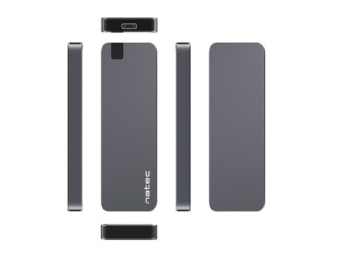 Kieszeń zewnętrzna SSD Rhino M.2 NVME USB-C 3.1 Gen 2 aluminium Natec Kieszeń zewnętrzna SSD Rhino M.2 NVME USB-C 3.1 Gen 2 aluminium Natec