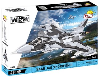 Klocki Armed Forces SAAB Jas 39 Gripen E 480 klocków