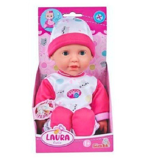 Lalka Laura Słodki bobas z dźwiękiem Simba