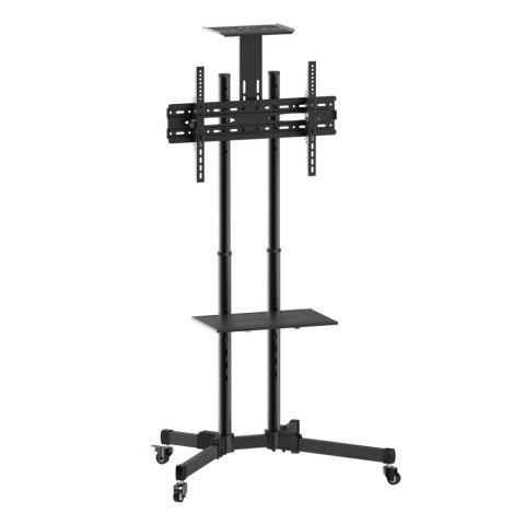 Mobilny stojak do tv 37-70 cali 50kg, dwie półki Techly
