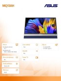 Monitor 13,3 cali MQ13AH GR/1MS/EU/HDMI+3xTYPE-C Asus