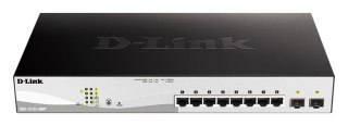 Przełącznik DGS-1210-10MP Switch 8GE PoE 2SFP D-Link