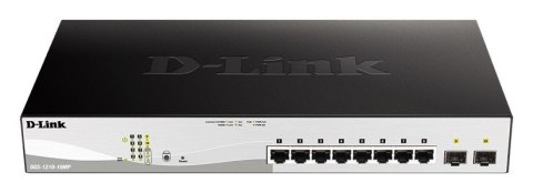 PrzeĹÄcznik DGS-1210-10MP Switch 8GE PoE 2SFP