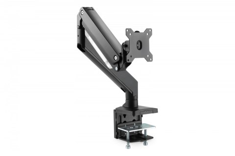 Ramię biurkowe pojedyncze z zaciskiem, 1xLCD, max. 35", max. obciążenie 15kg, ze sprężyną gazową Digitus