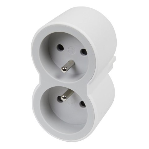 Rozgałęźnik 2x2P+Z B/S 049431 Legrand