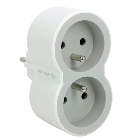 Rozgałęźnik 2x2P+Z B/S 049431 Legrand