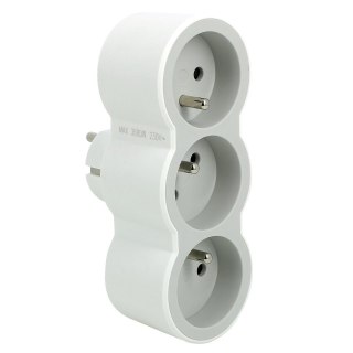 Rozgałęźnik 3x2P+Z B/S 049433 Legrand