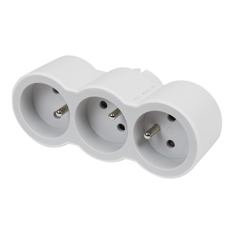 Rozgałęźnik 3x2P+Z B/S 049433 Legrand