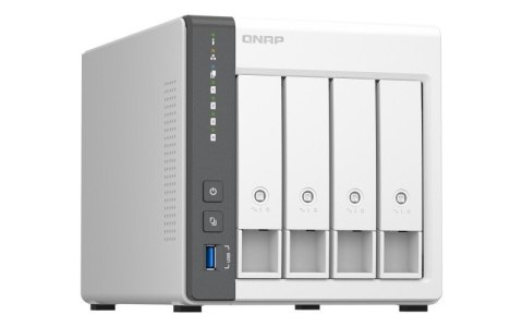 Serwer TS-433-4G 4x0HDD NAS ARM Cortex-A55 2,0 GHz QNAP Serwer TS-433-4G 4x0HDD NAS ARM Cortex-A55 2,0 GHz QNAP