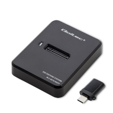 Stacja dokująca dysków SSD M.2 SATA | NGFF | USB 3.1 Qoltec Stacja dokująca dysków SSD M.2 SATA | NGFF | USB 3.1 Qoltec