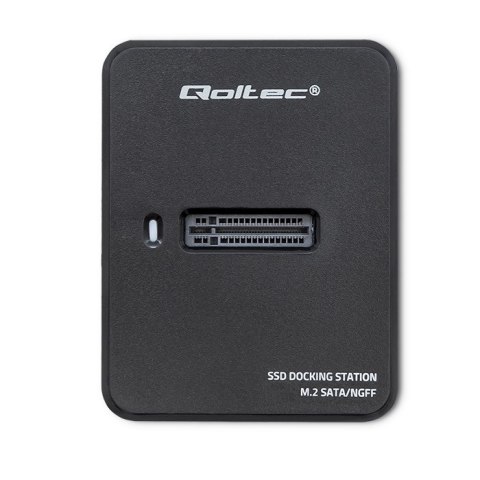 Stacja dokująca dysków SSD M.2 SATA | NGFF | USB 3.1 Qoltec Stacja dokująca dysków SSD M.2 SATA | NGFF | USB 3.1 Qoltec