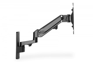 Uchwyt ścienny pojedynczy, 1xLCD, max. 43", max. obciążenie 23kg, ze sprężyną gazową, obrotowy Digitus