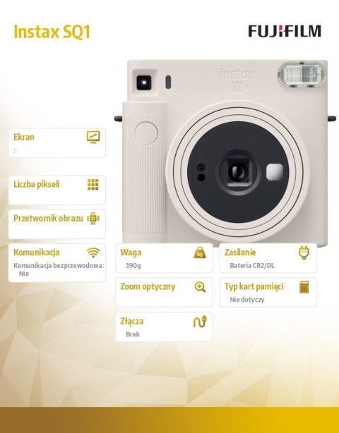 Aparat Instax SQ1 biały Fujifilm Aparat Instax SQ1 biały Fujifilm