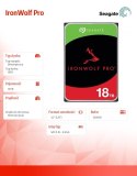 Dysk IronWolf Pro 18TB 3,5 ST18000NT001 Seagate