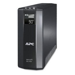 Energooszczędny zasilacz BR900G-GR Pro 900VA, 230V, 5 gniazd CEE 7/7 Schuko, AVR, LCD APC