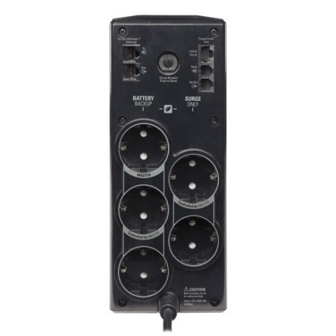 Energooszczędny zasilacz BR900G-GR Pro 900VA, 230V, 5 gniazd CEE 7/7 Schuko, AVR, LCD APC Energooszczędny zasilacz BR900G-GR Pro 900VA, 230V, 5 gniazd CEE 7/7 Schuko, AVR, LCD APC