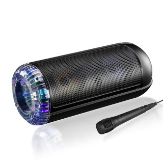 Głośnik PARTYBOX UNI BT MT3174 Bluetooth 5.0/Karaoke/FM/MP3/MicroSD/USB/AUX/LED/RMS 30W/PMPO 750W Media-Tech
