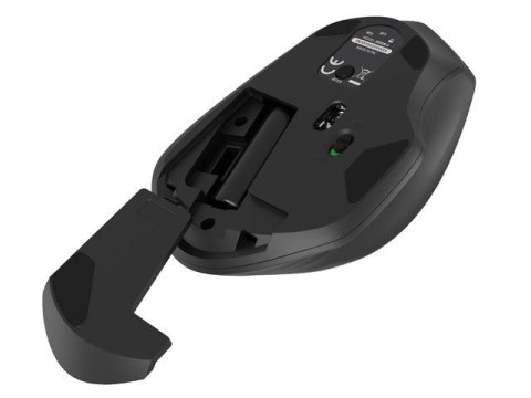 Mysz bezprzewodowa Siskin 2 1600 DPI Bluetooth 5.0 + 2.4 GHz Czarna Natec Mysz bezprzewodowa Siskin 2 1600 DPI Bluetooth 5.0 + 2.4 GHz Czarna Natec