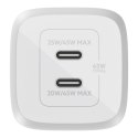 Podwójna ładowarka ścienna USB-C GaN z PPS 45 W Belkin