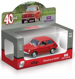 Pojazd PRL FIAT 126p Czterdziestolatek Daffi