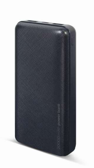 PowerBank 20 000 mAh czarny Gembird