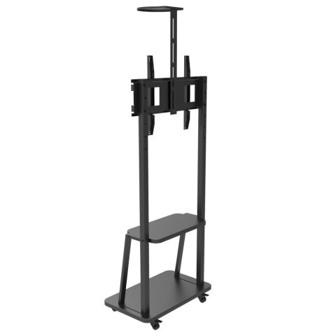 Stojak mobilny do TV 32-70 cali 60kg z półką Techly Stojak mobilny do TV 32-70 cali 60kg z półką Techly